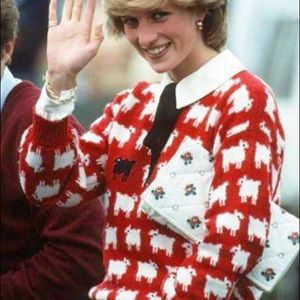 Princess Diana Black Sheep Sweater